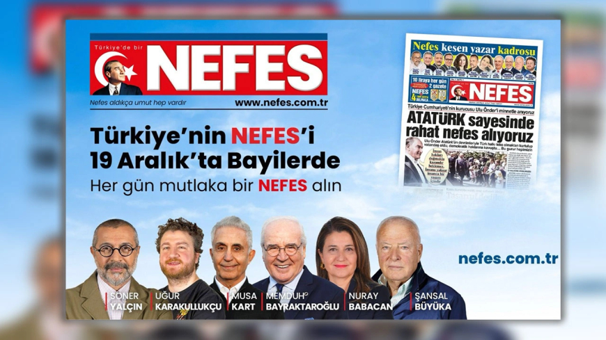 Nefes gazetesi yazar kadrosunu duyurdu