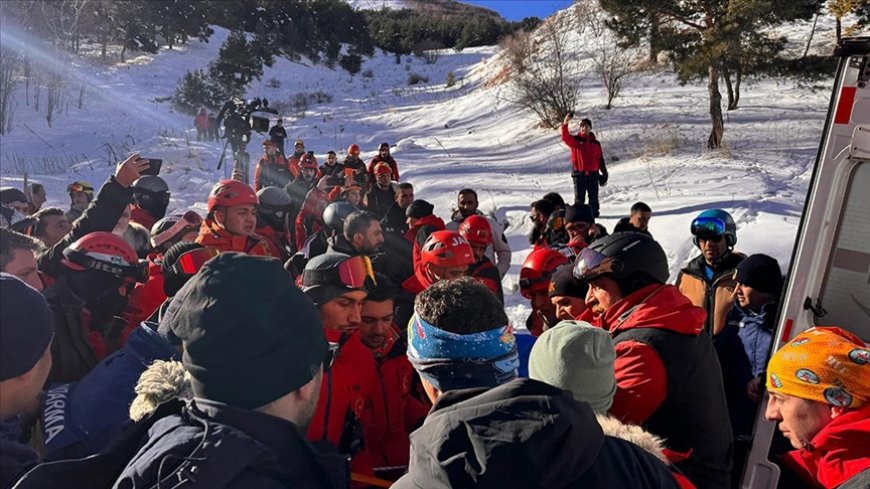 Palandöken'de sporcuların üzerine çığ düştü: 1 ölü 3 yaralı