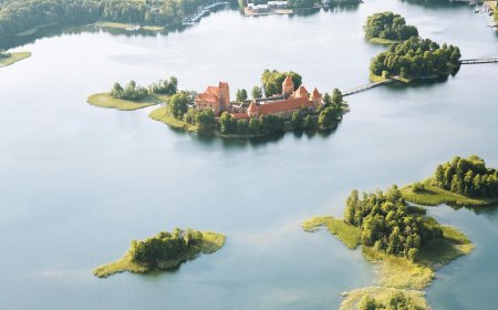 Trakai: Gölün içinde bir masal