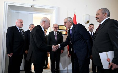 Dem Parti heyetinden Kurtulmuş ve Bahçeli'ye ziyaret