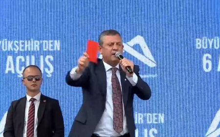 Özel’in ‘büyük sürprizi’: Kırmızı kart