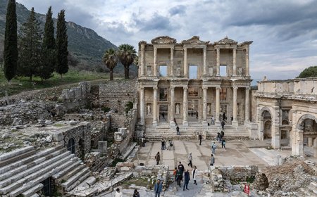 Efes Antik Kenti 2024'te ziyaretçi rekoru kırdı