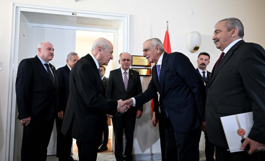 Dem Parti heyetinden Kurtulmuş ve Bahçeli'ye ziyaret