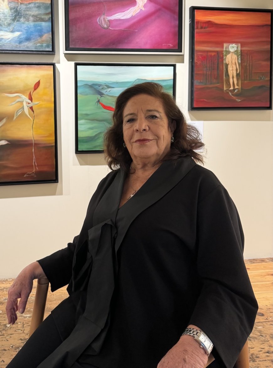 Duayen Ressam Gülseren Südor’un  "Timeless & Spaceless" Sergisi Galeri Diani’de